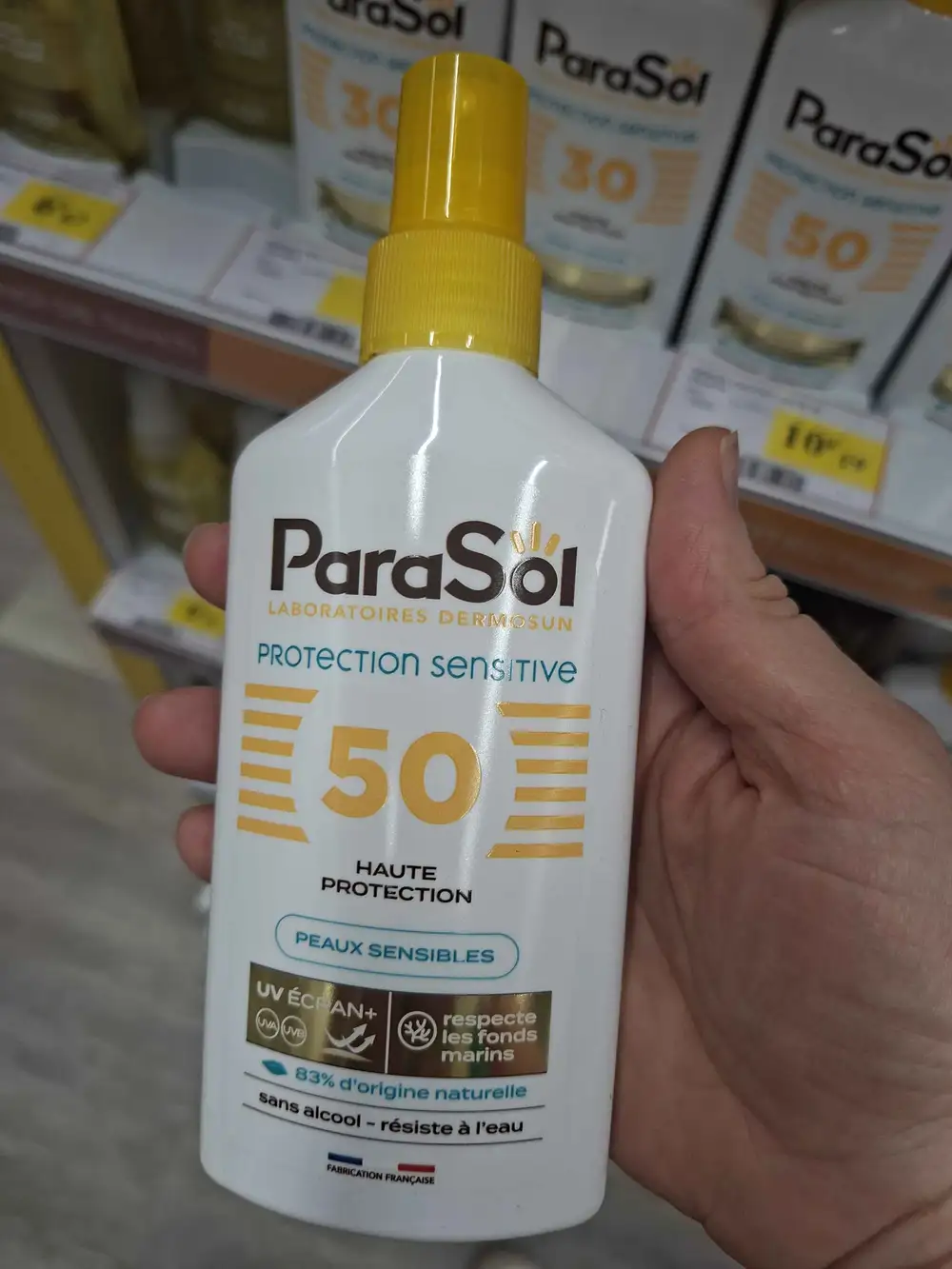 PARASOL - Protection sensitive 50 haute protection