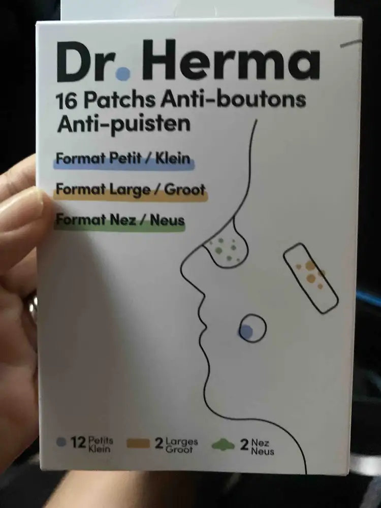 DR HERMA - Patchs anti-boutons