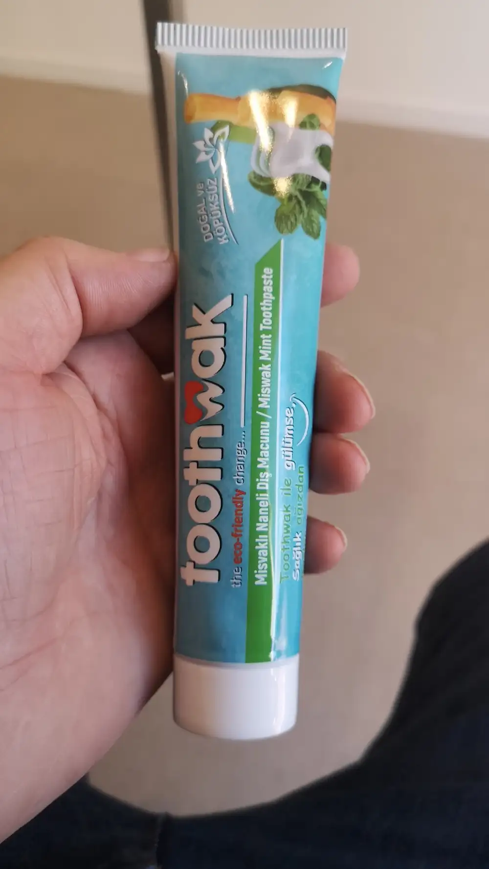 TOOTHWAK - Miswak mint toothpaste