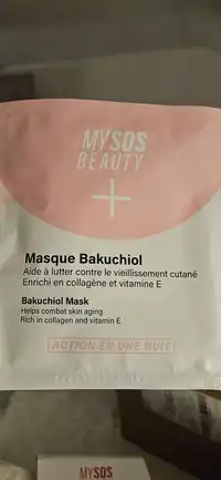 MY SOS BEAUTY - Masque bakuchiol