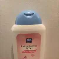 BELLE FRANCE - Peaux fragiles - Lait de toilette bébé