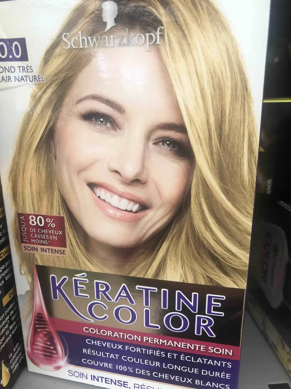 SCHWARZKOPF - Kératine color - Coloration permanente soin