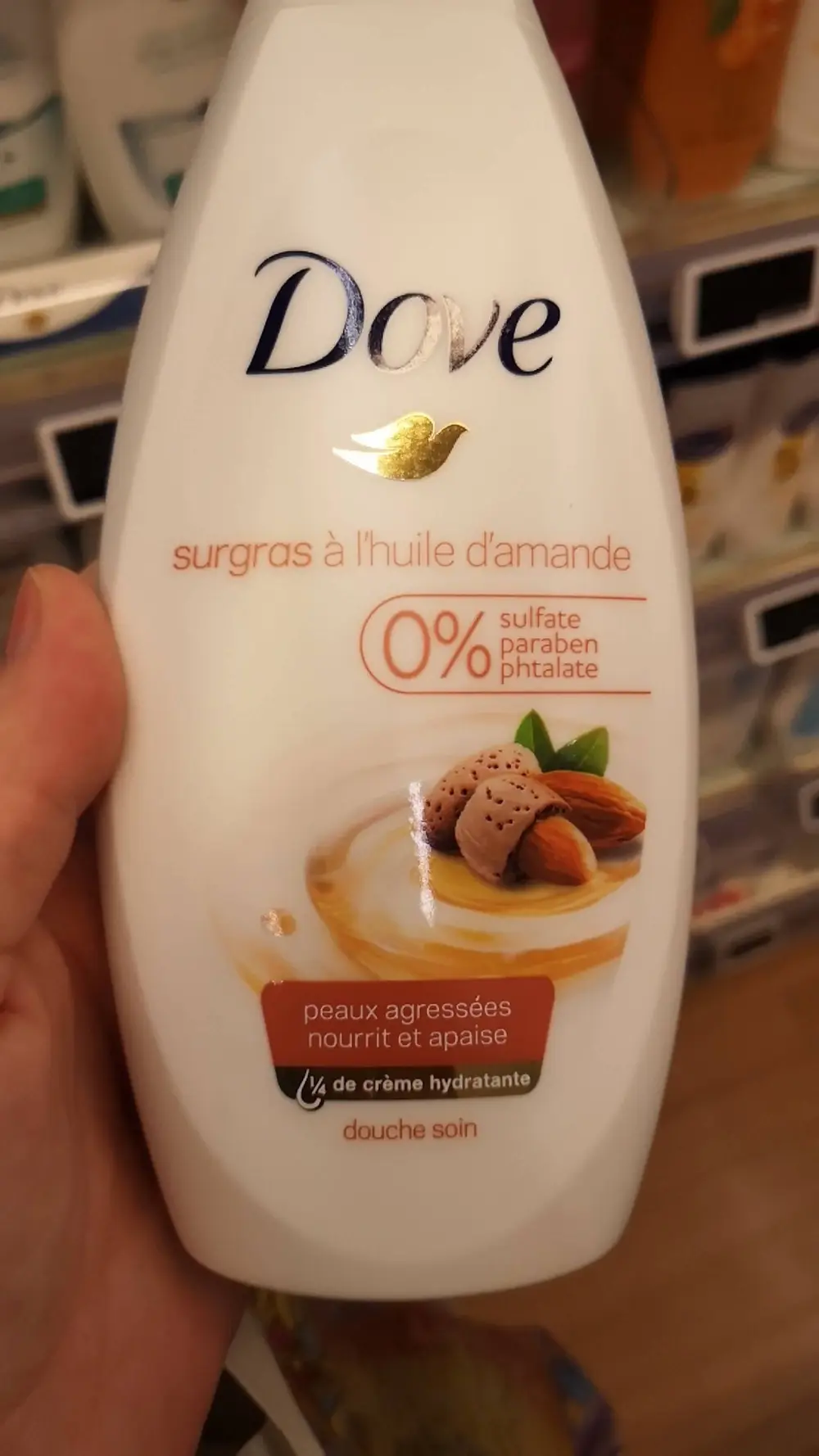 DOVE - Douche soin surgras à l'huile d'amande