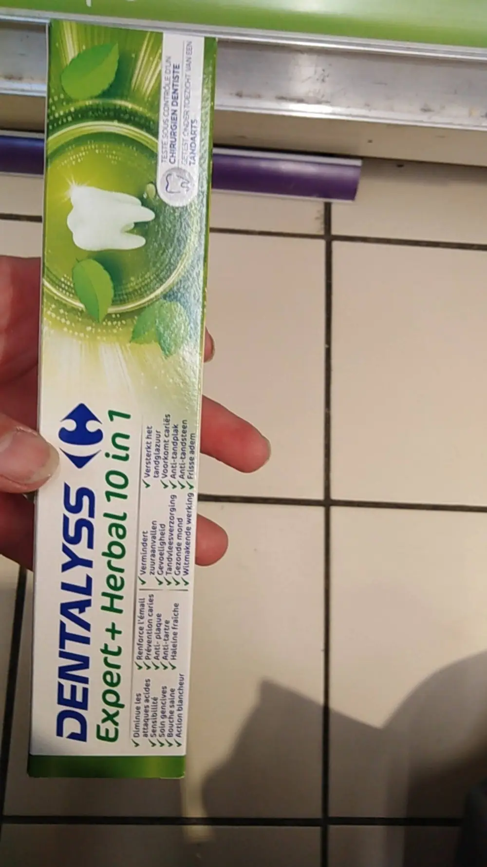 CARREFOUR - Dentalyss Expert + Herbal 10 in 1 - Dentifrice