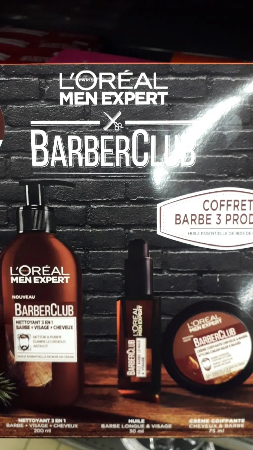 L'ORÉAL PARIS - Barber club - Nettoyant 3 en 1