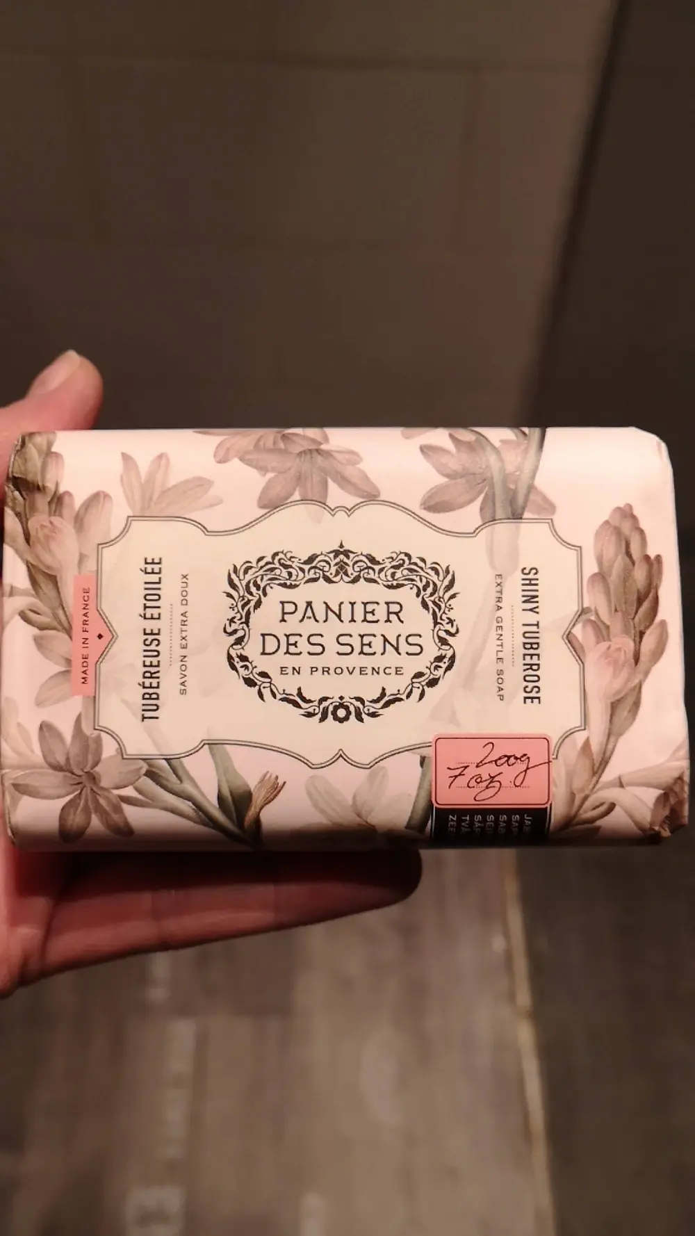 PANIER DES SENS - Tubéreuse étoilée - Savon extra doux