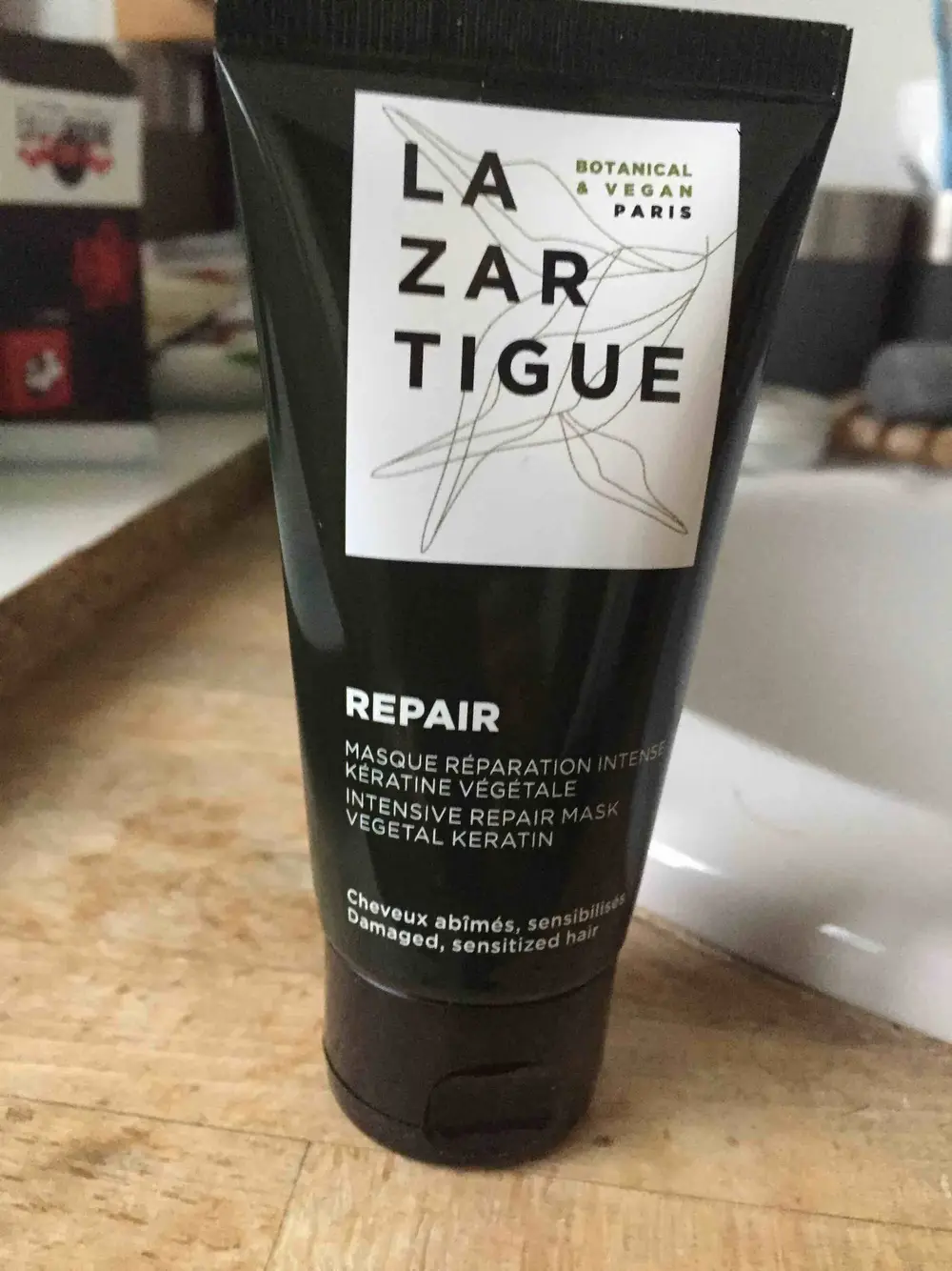 LAZARTIGUE - Masque réparation intense - Kératine végétale