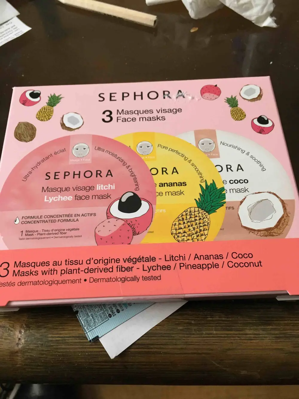 SEPHORA - Masques au tissu d'origine végétale