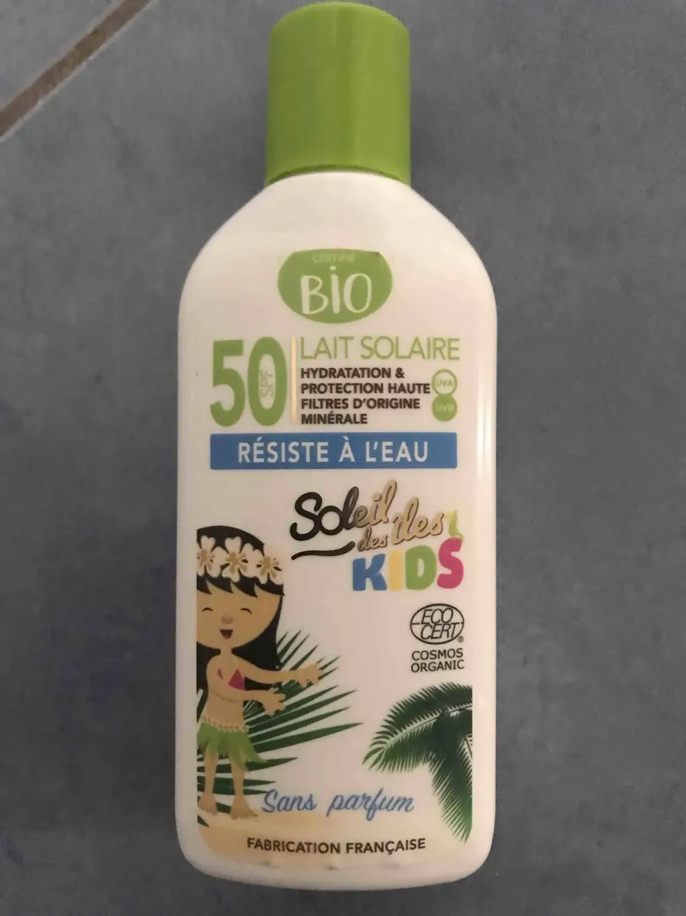 SOLEIL DES ILES - Kids - Lait solaire bio SPF 50