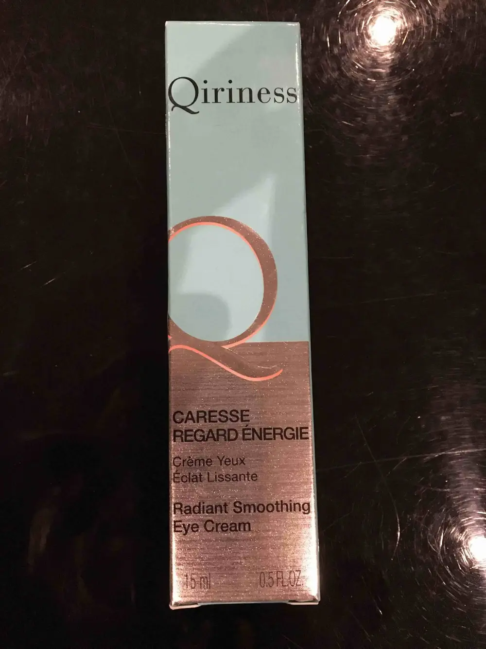 QIRINESS - Caresse regard énergie - Crème yeux éclat lissante