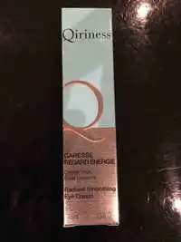 QIRINESS - Caresse regard énergie - Crème yeux éclat lissante