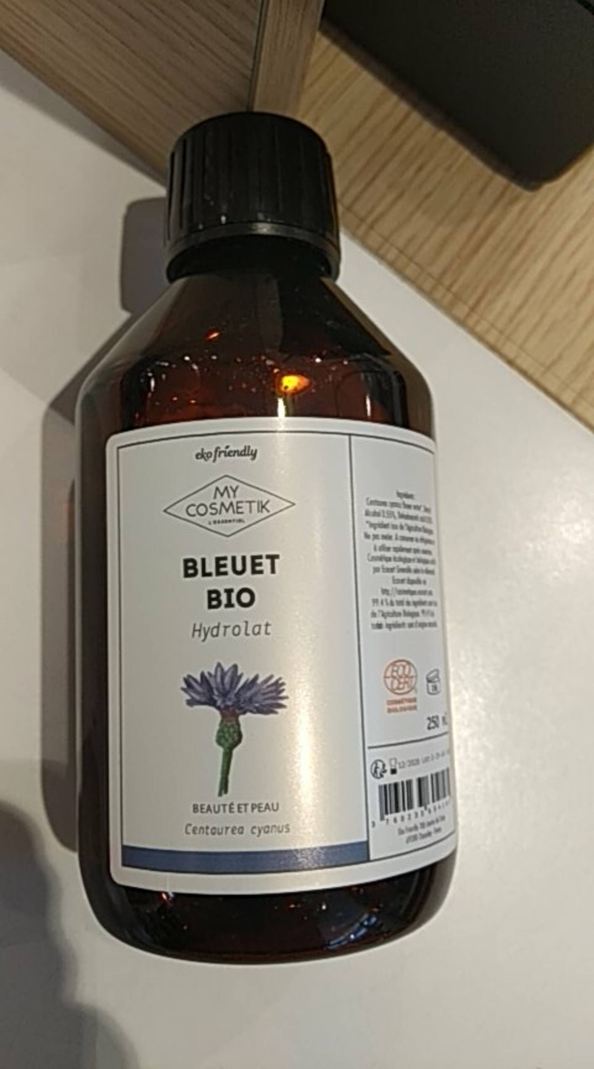 MY COSMETIK - Bleuet bio hydrolat