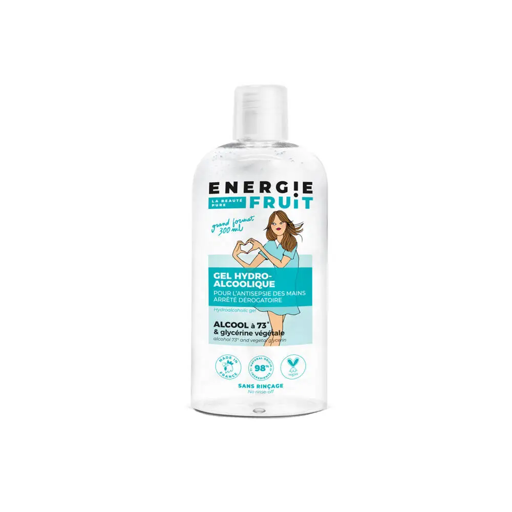 ENERGIE FRUIT - Gel hydroalcoolique flacon 300ml