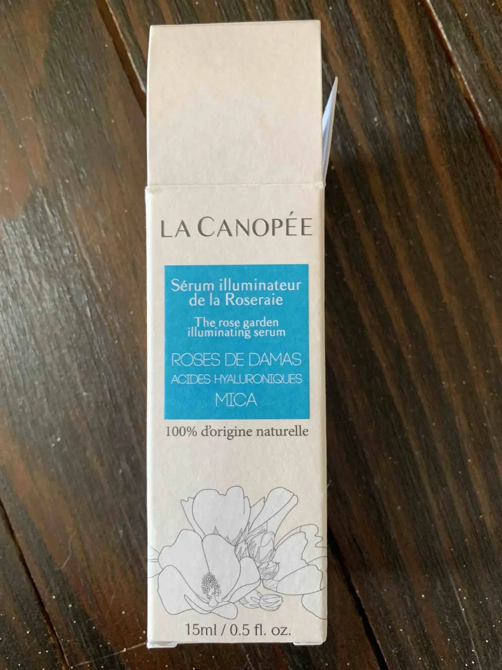 LA CANOPÉE - Sérum illuminateur de la Roseraie - Roses de Damas