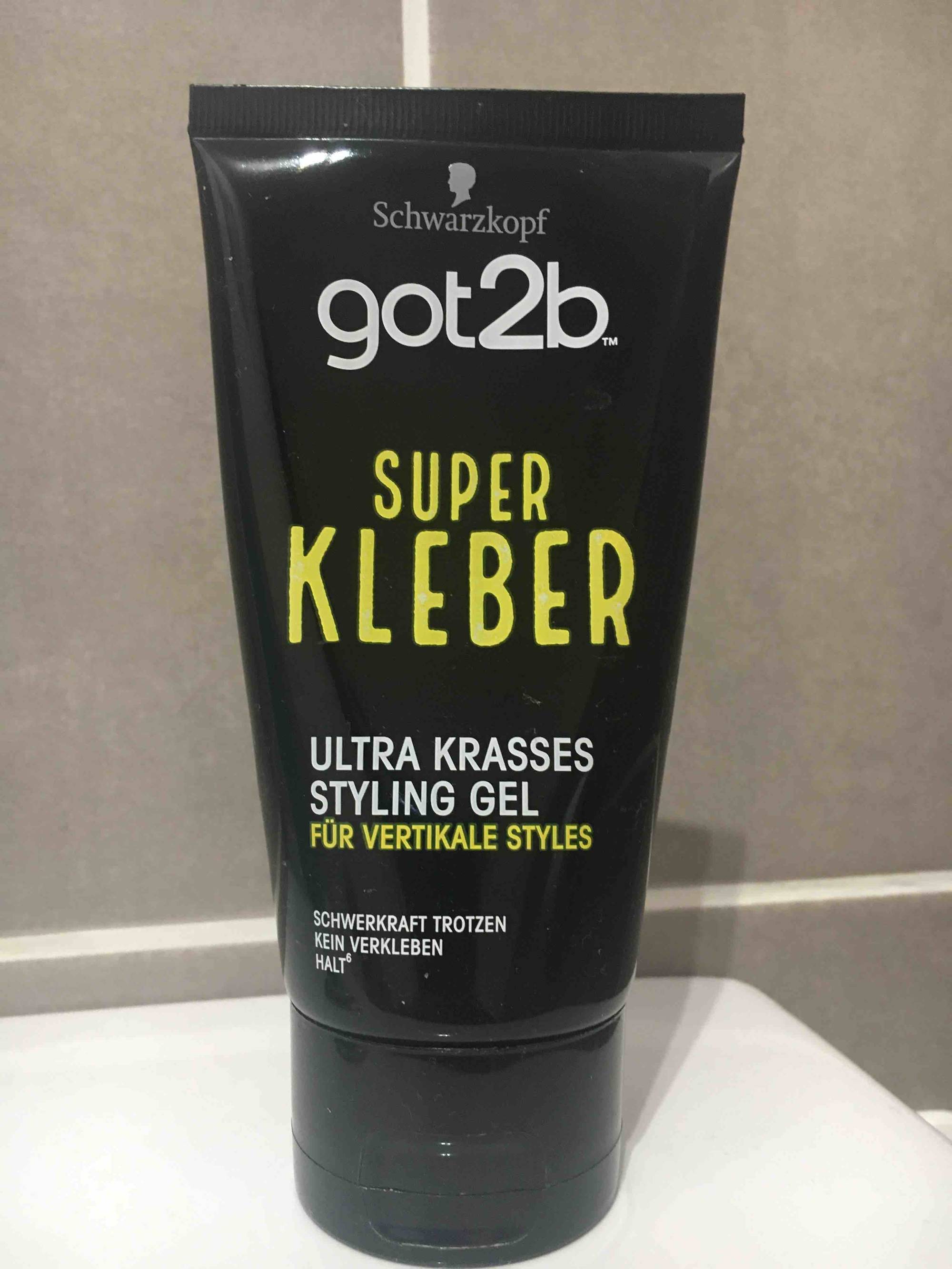 SCHWARZKOPF - Got2b super kleber - Ultra krasses styling gel