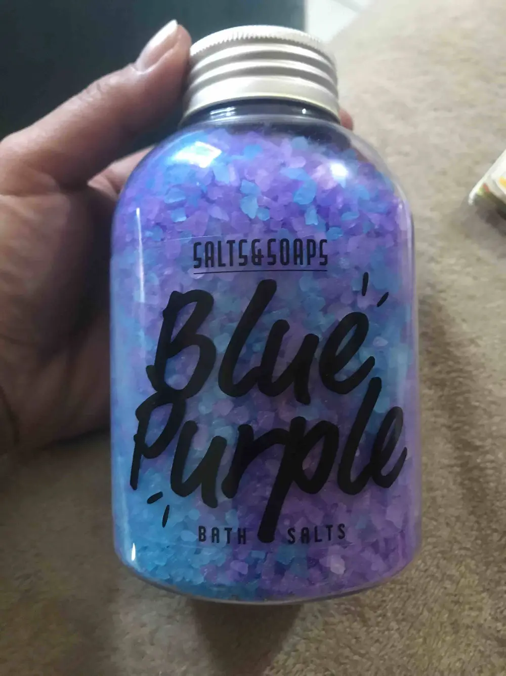 SALTS&SOAPS - Blue Purple - Bath salts