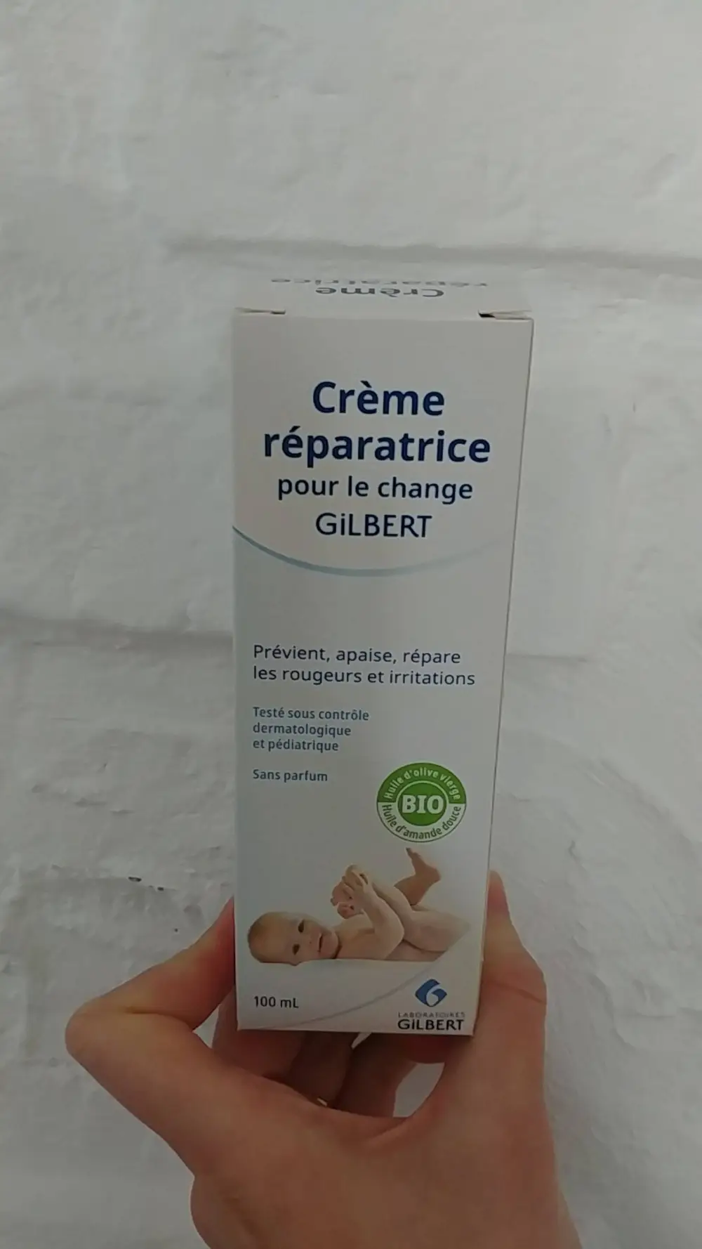 GILBERT LABORATOIRES - Crème réparatrice pour le change