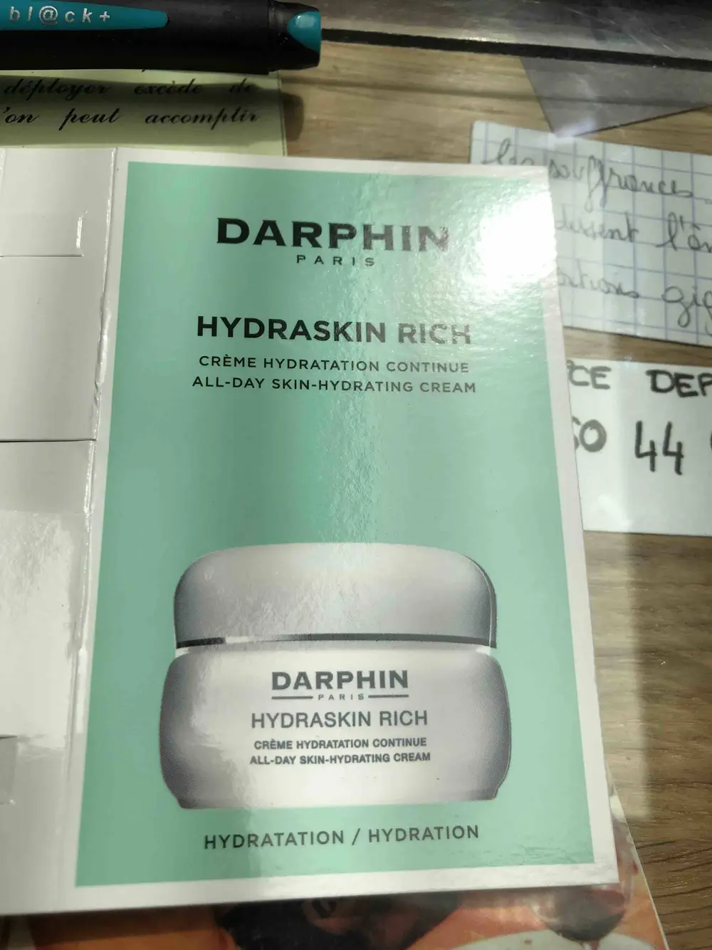 DARPHIN - Hydraskin rich - Crème hydratation continue