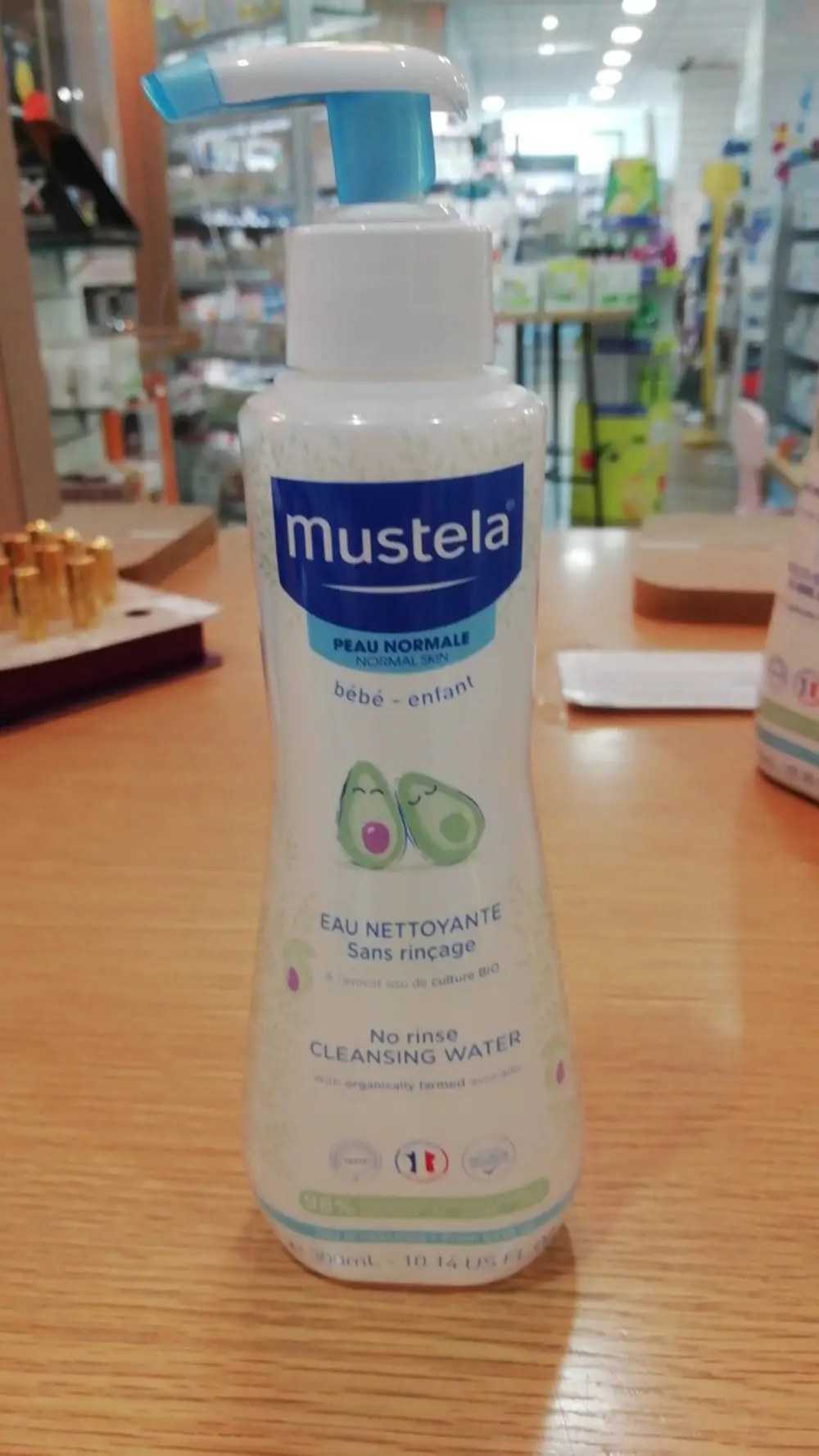 MUSTELA - Bébé-enfant - Eau nettoyante sans rinçage