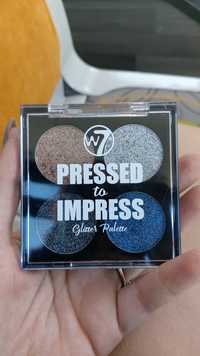W7 - Pressed to impress - Glitter palette style icon