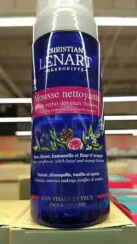 CHRISTIAN LÉNART - Mousse nettoyante aux vertus des eaux florales