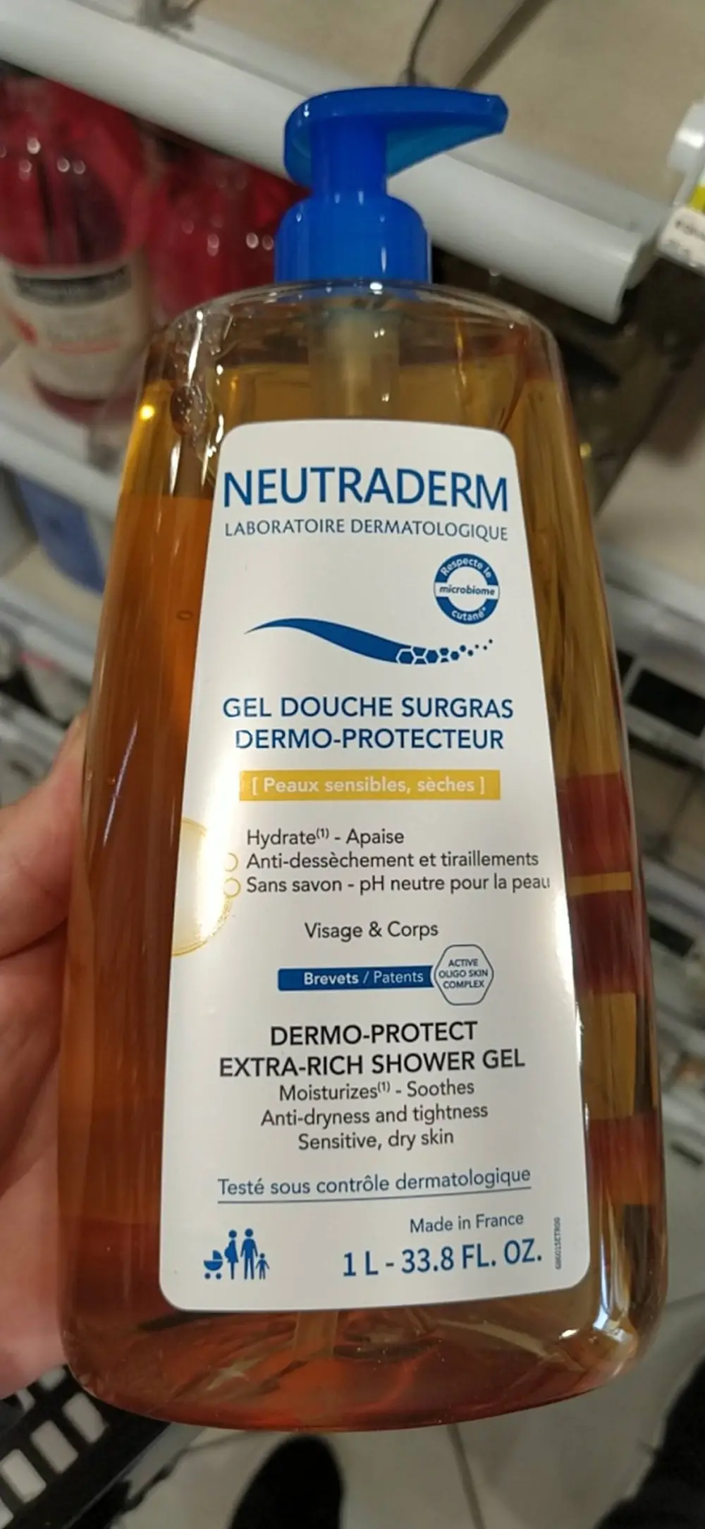 NEUTRADERM - Gel douche surgras