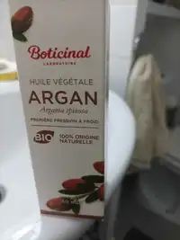 BOTICINAL LABORATOIRE - Huile végétale argan bio