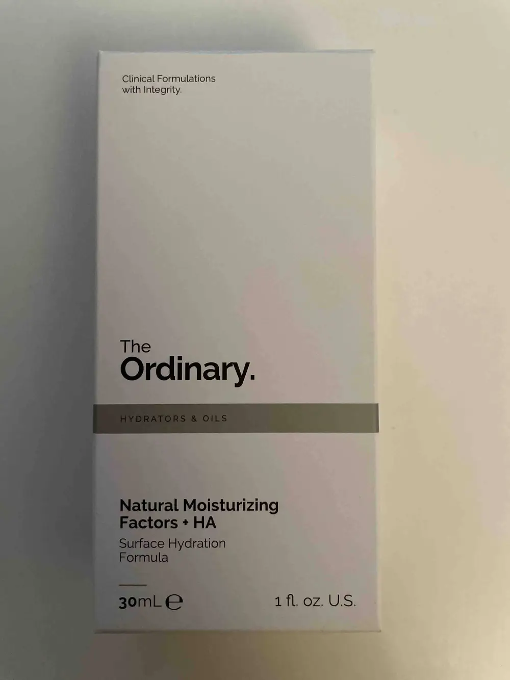 THE ORDINARY - Natural moisturizing factors + HA