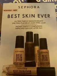 SEPHORA - Best skin ever - Fond de teint et anti-cernes