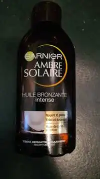 GARNIER - Ambre solaire - Huile bronzante intense