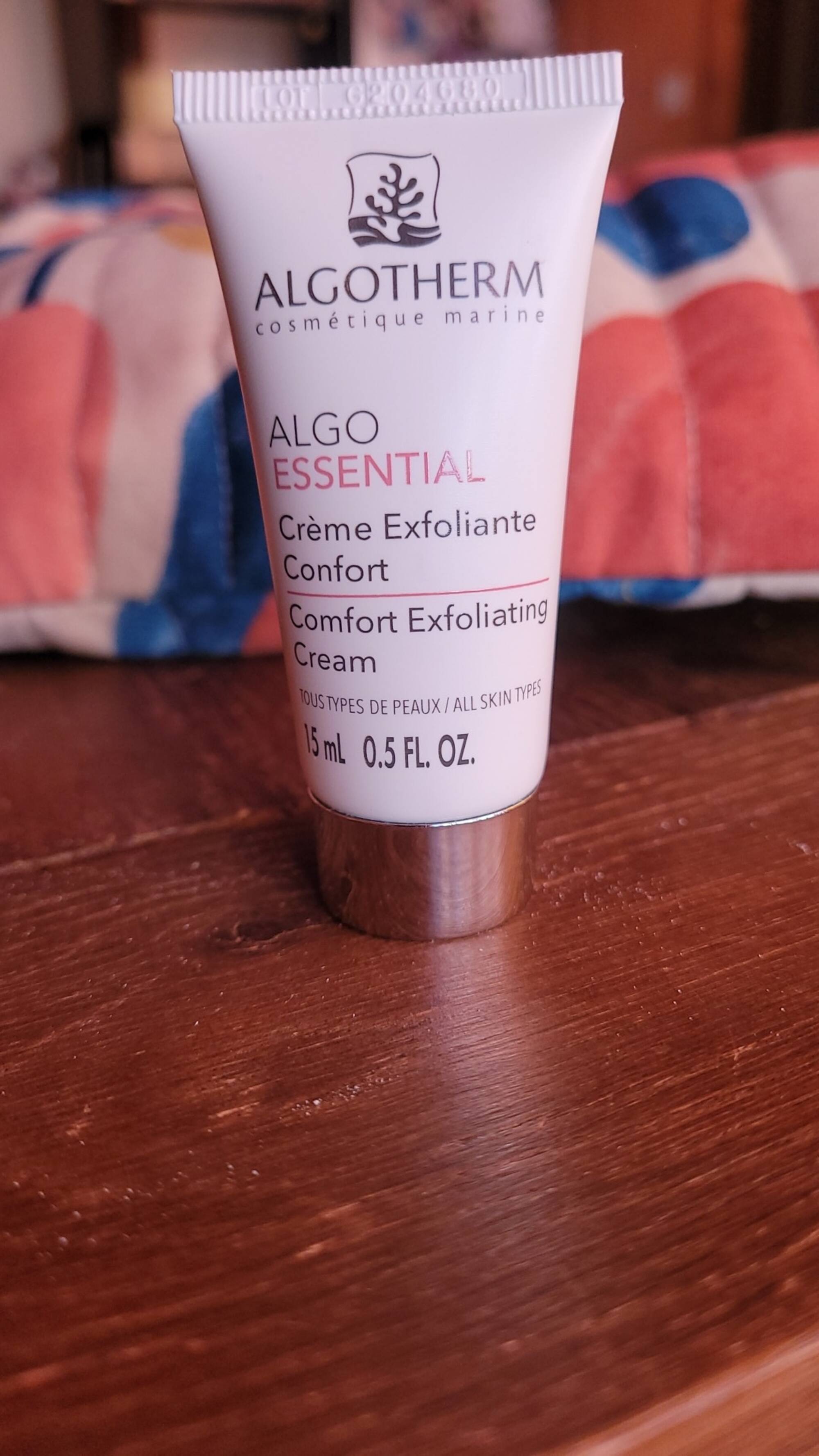 ALGOTHERM - Algo essential - Crème exfoliante confort