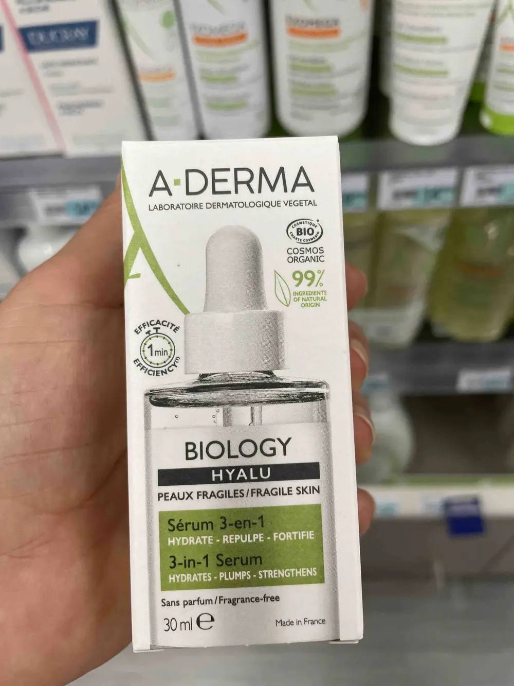 A-DERMA - Biology - Sérum 3-en-1 