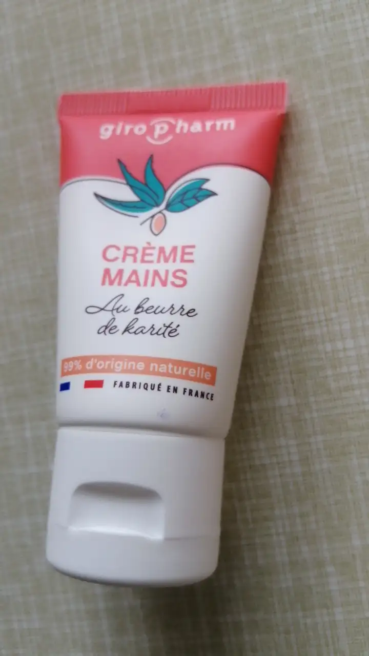 GIROPHARM - Crème mains au beurre de karité