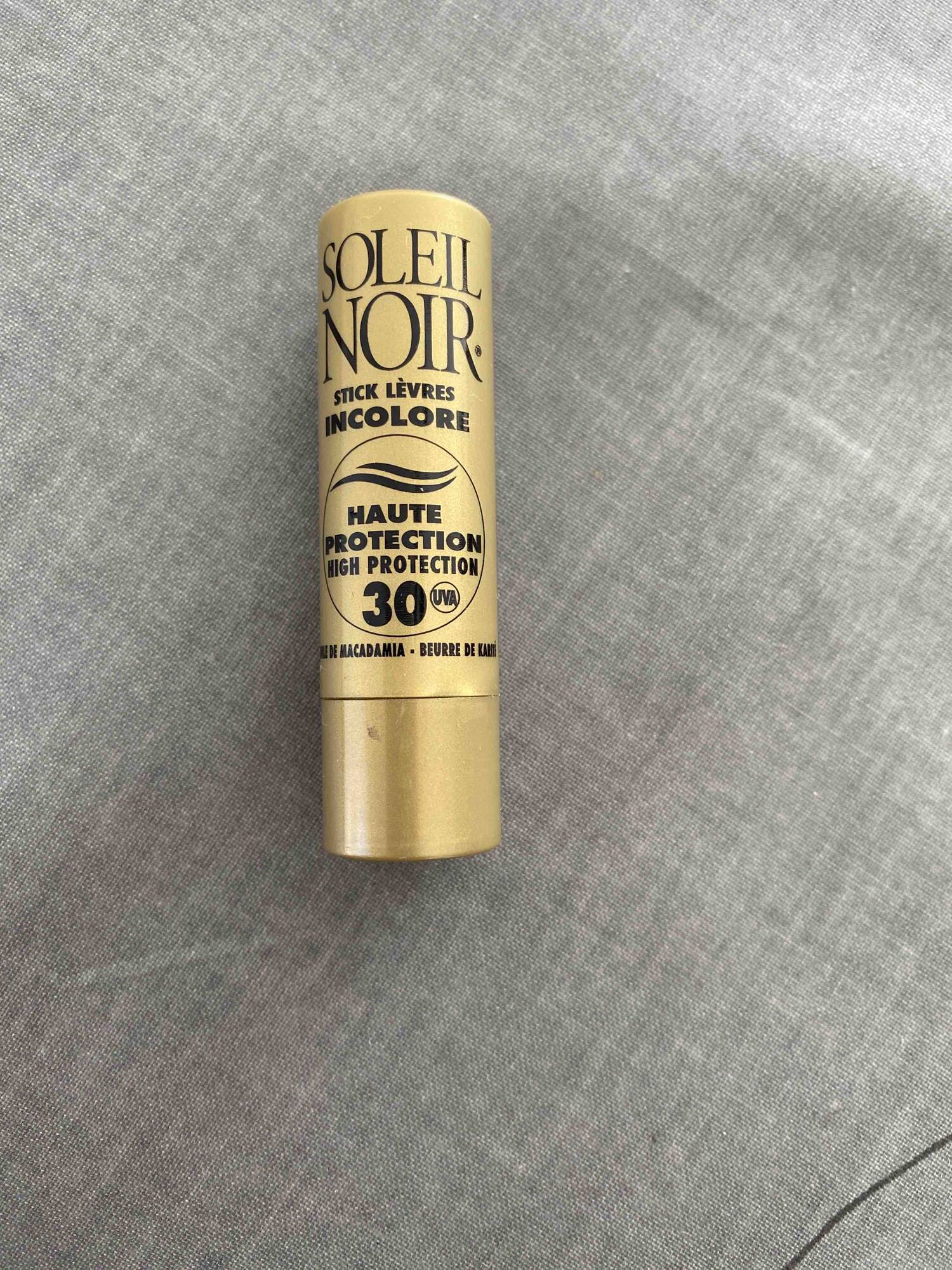 SOLEIL NOIR - Stick lèvres incolore