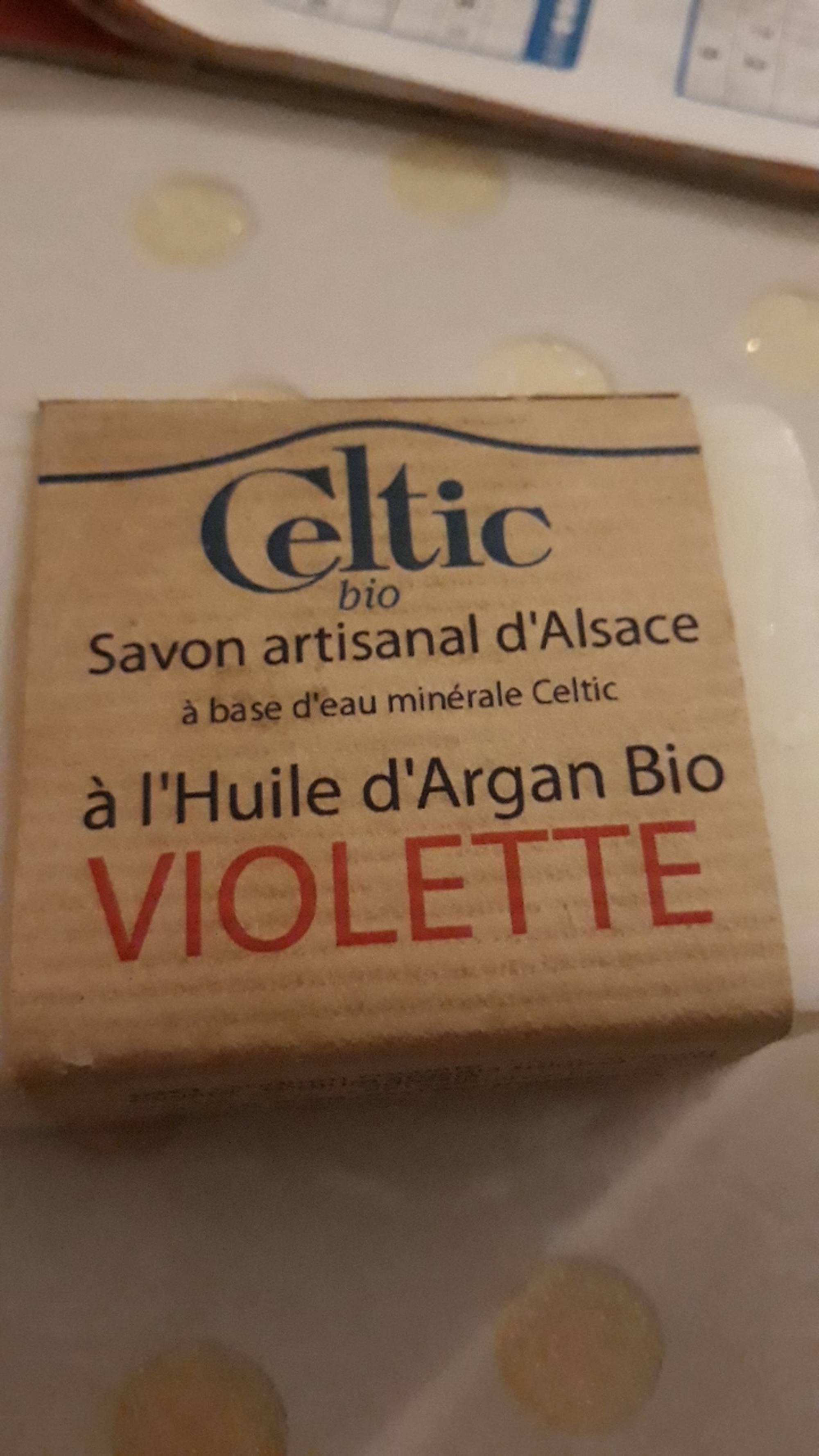CELTIC BIO - Violette - Savon artisanal d'Alsace bio
