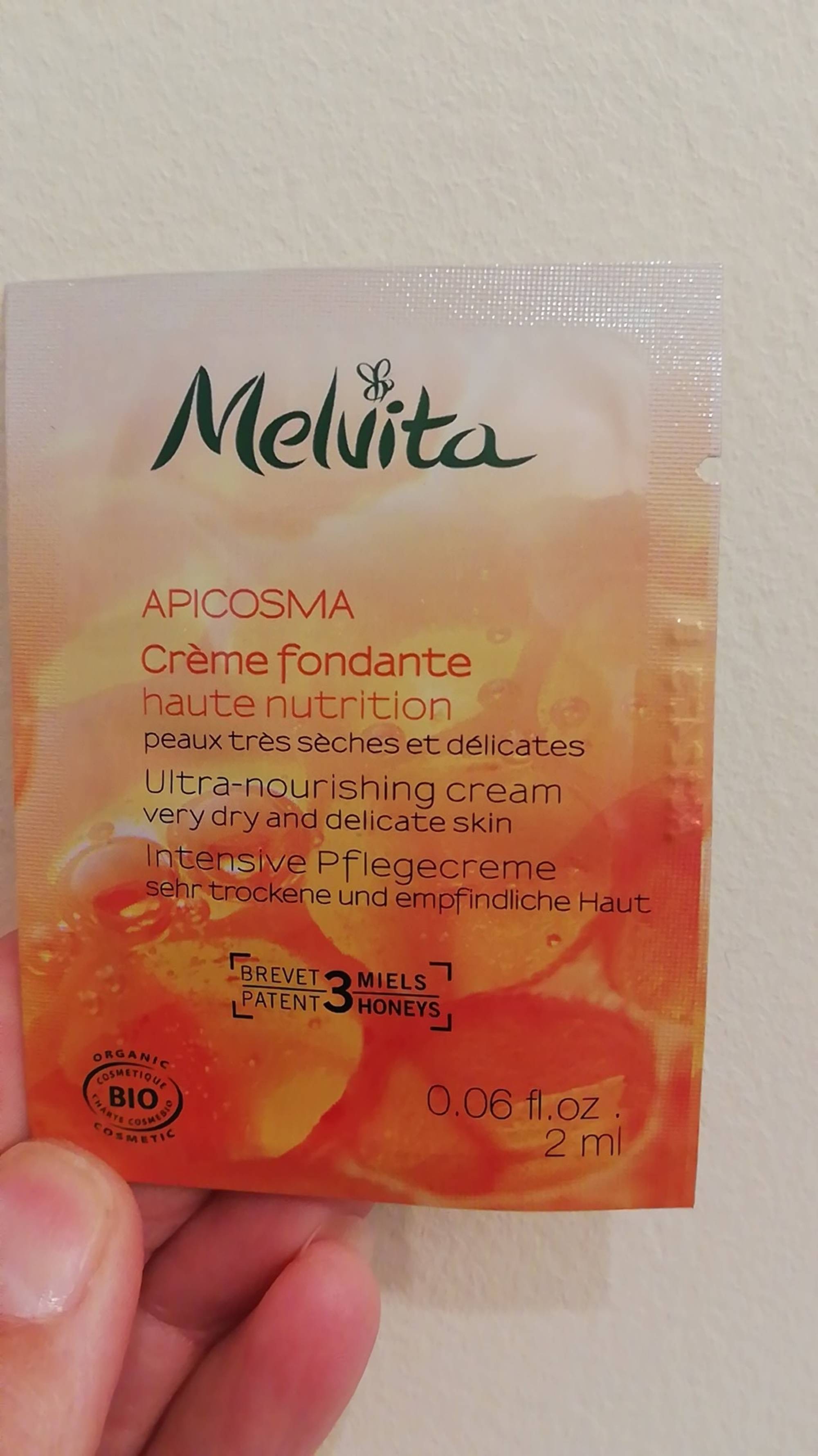 MELVITA - Apicosma - Crème fondante haute nutrition