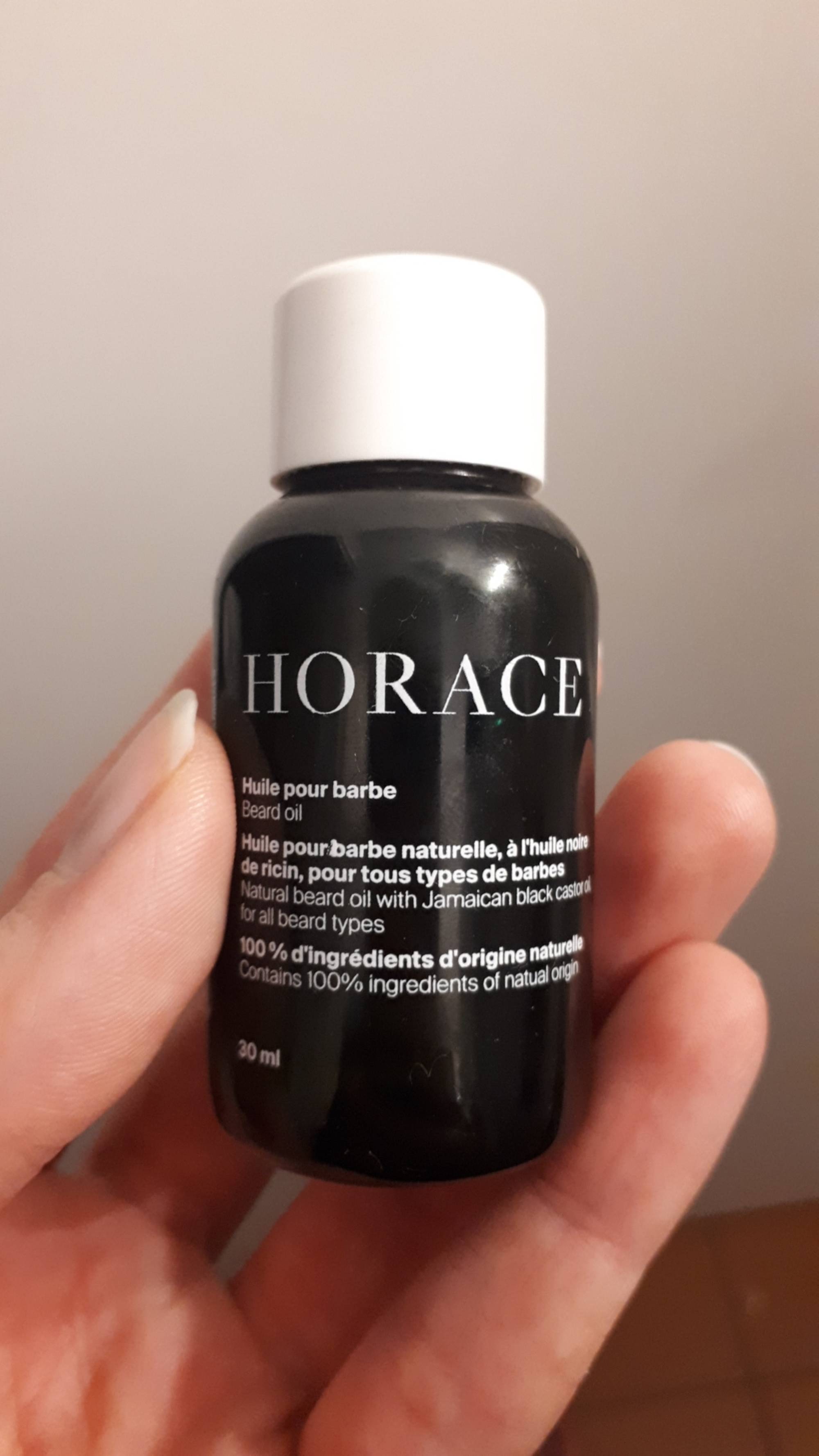 HORACE - Huile pour barbe