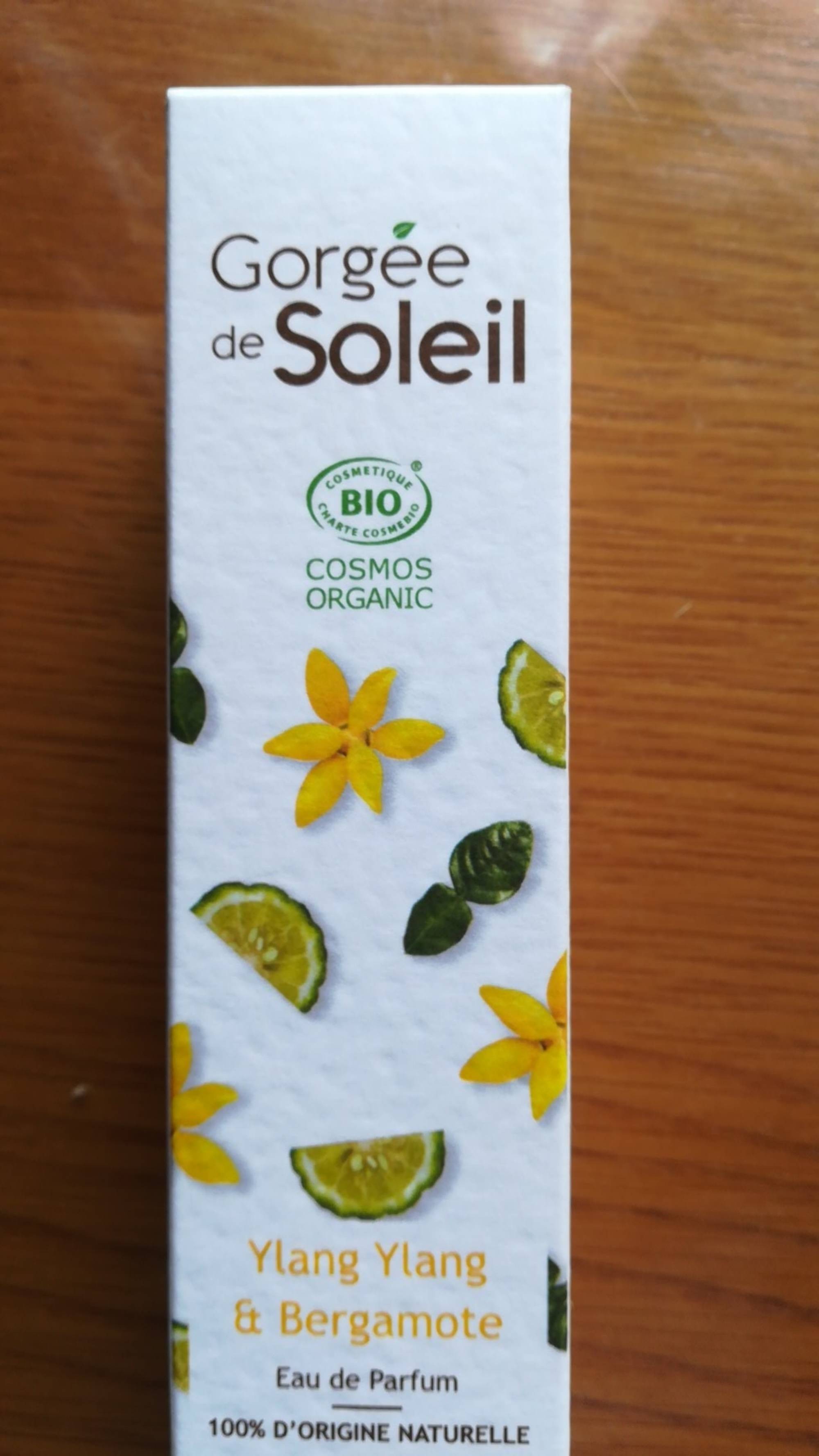 GORGÉE DE SOLEIL - Ylang ylang et Bergamote - Eau de parfum