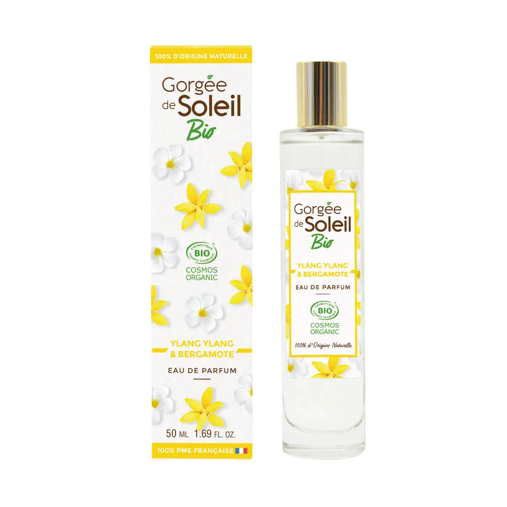 GORGÉE DE SOLEIL BIO - GORGEE DE SOLEIL EDP YLANG YLANG & BERGAMOTE CERTIFIE BIO COSMOS 50ML