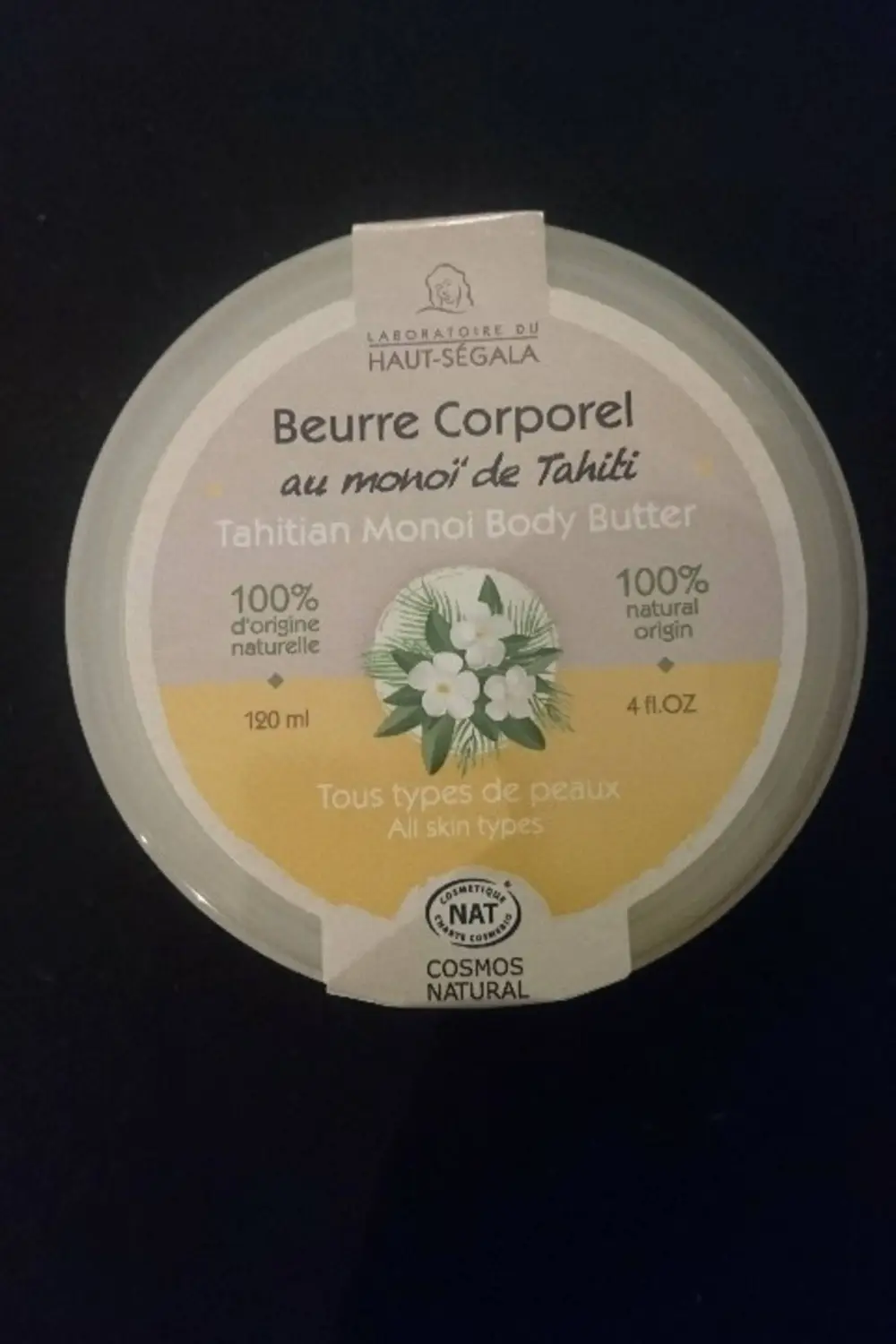 LABORATOIRE DU HAUT-SÉGALA - Beurre corporel au monoï de tahiti