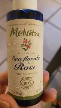 MELVITA - Eau florale de rose 
