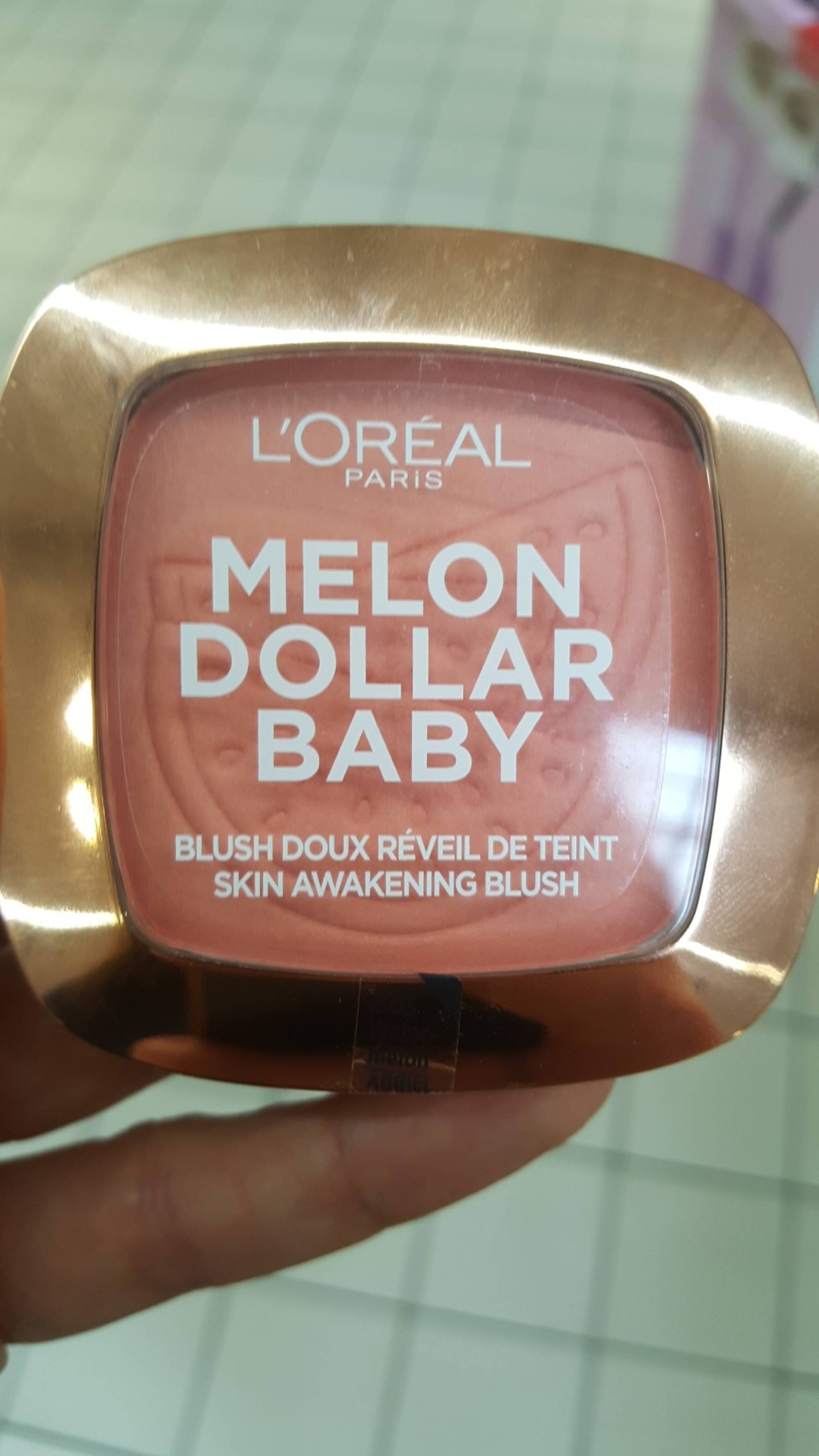 L'ORÉAL PARIS - Melon dollar baby - Blush doux réveil de teint
