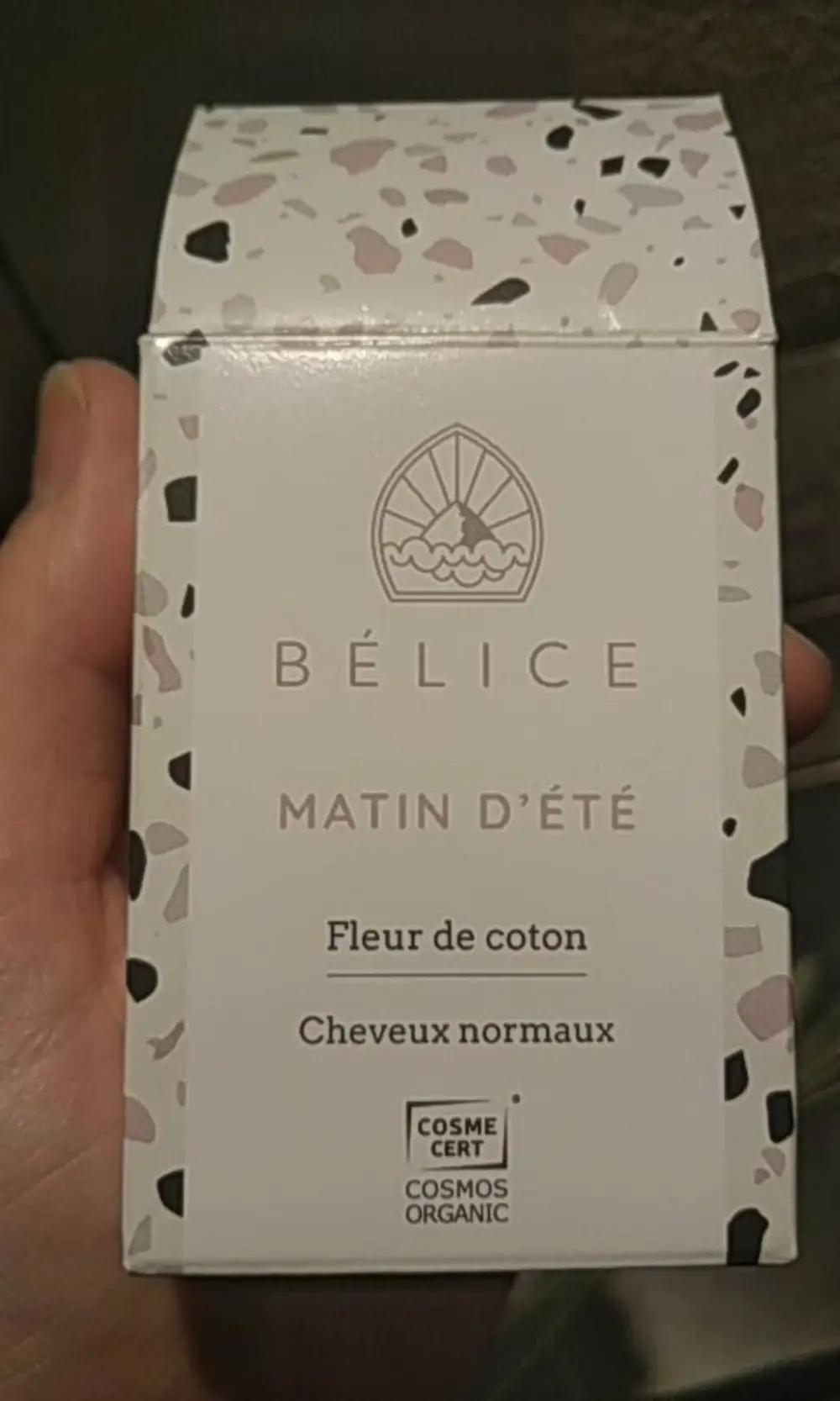 BELICE - Matin d'été - Shampooing solide fleur de coton