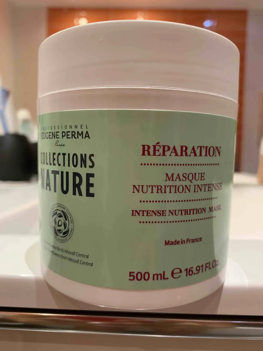 EUGÈNE PERMA - Collections nature réparation - Masque nutrition intense