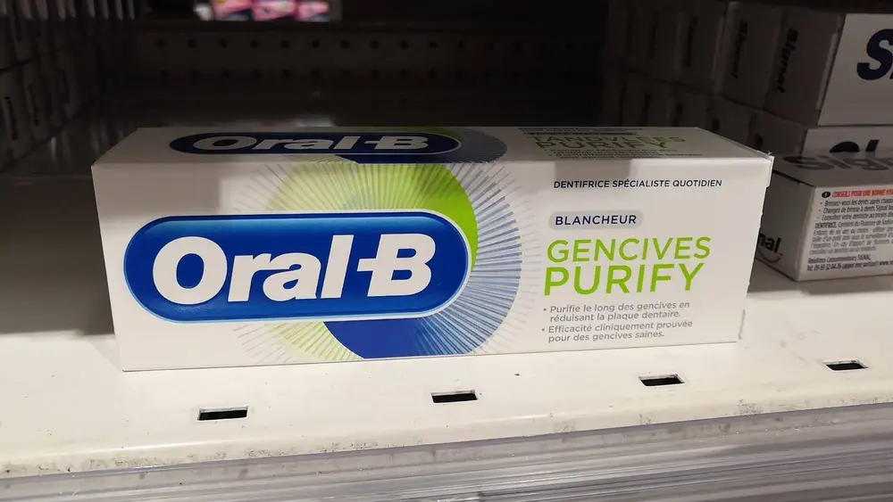 ORAL-B - Gencives purify - Dentifrice spécialiste quotidien