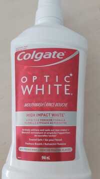 COLGATE - Optic white - Rince-bouche