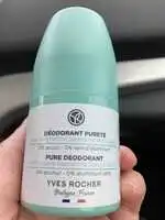 YVES ROCHER - Déodorant pureté avec de la Menthe poivrée bio de La Gacilly