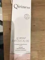 QIRINESS - Le Wrap exfolys au riz - Gommage désincrustant éclat