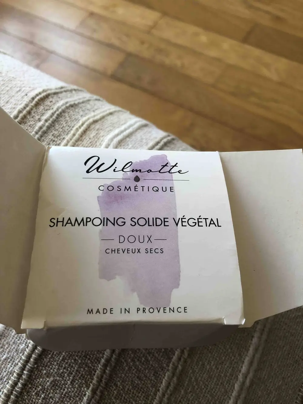 WILMOTTE COSMETIQUE - Shampoing solide végétal - Doux