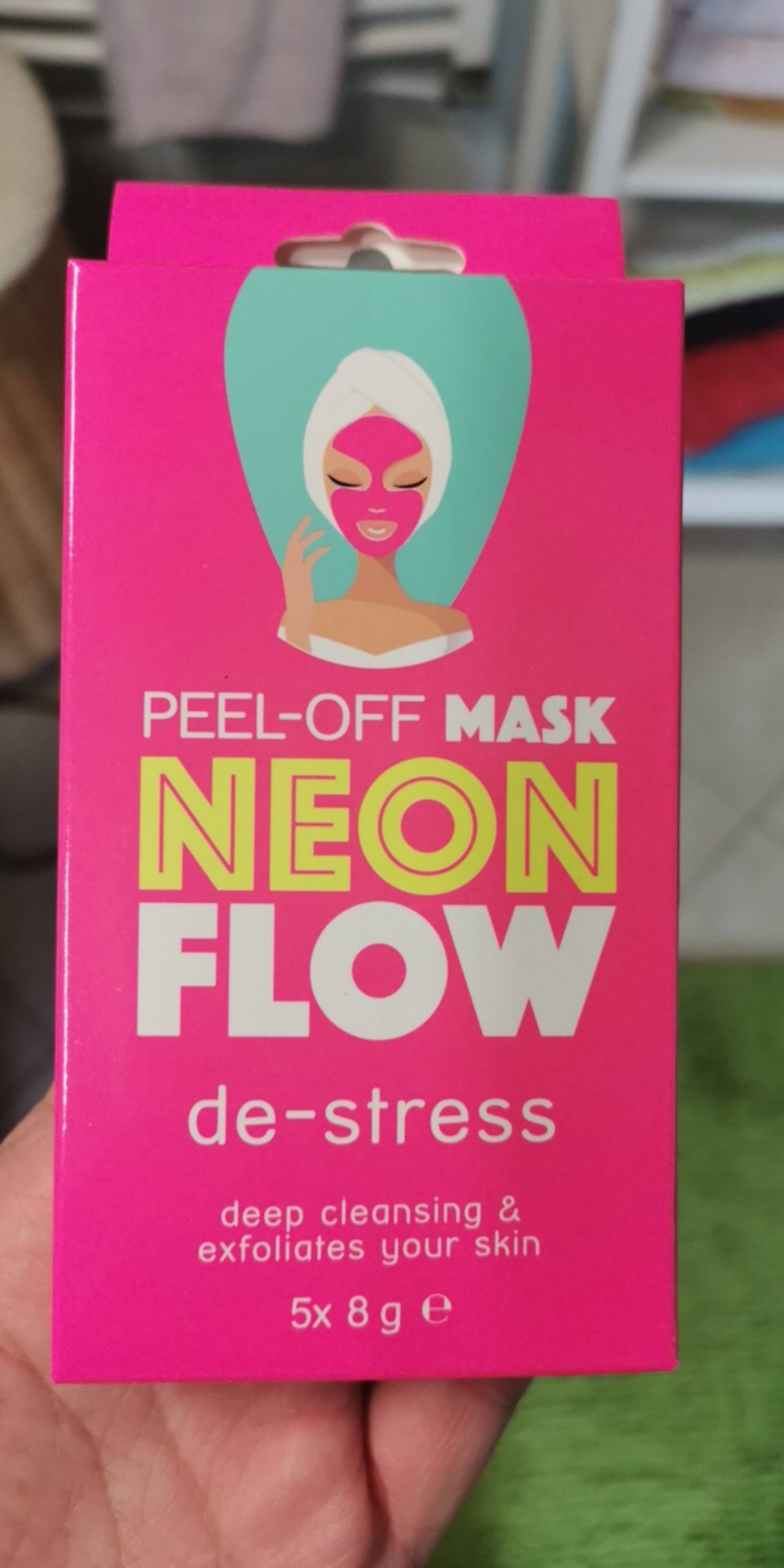 NEON FLOW - De-stress - Peel-off mask